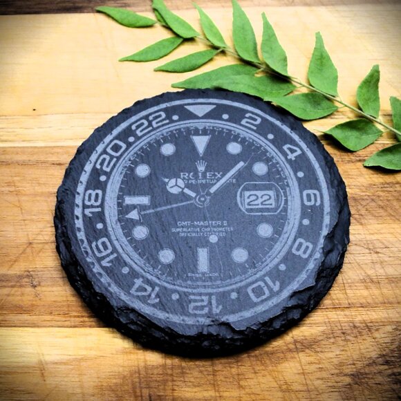 Rolex GMT Master II 116710 Slate Coasters Set of 4 Batman GMT - Picture 6 of 13